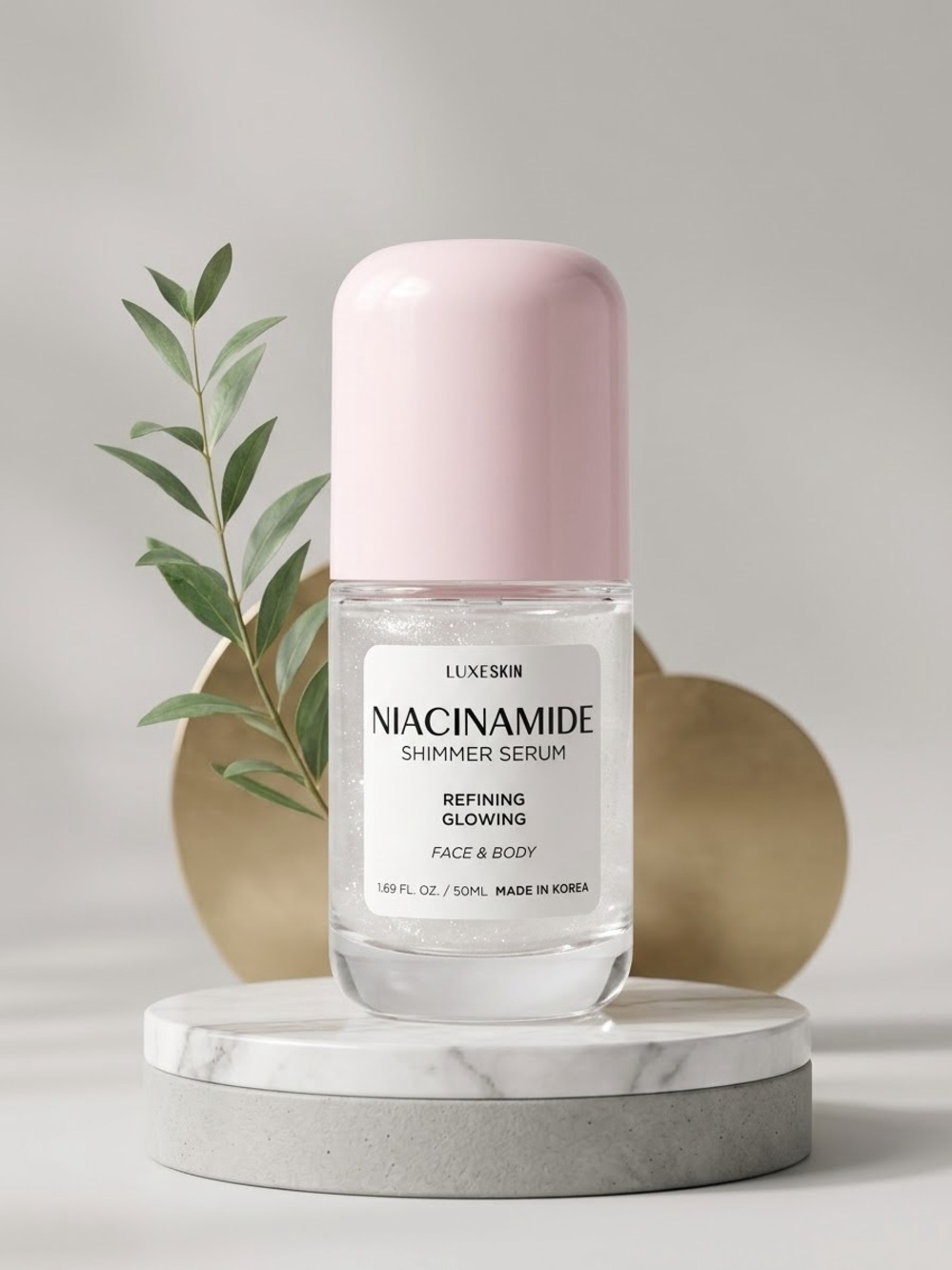 ✨ LUXESKIN Niacinamide Shimmer Serum ✨
